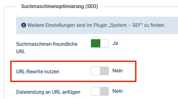 joomla index inder adresse ausschalten 01